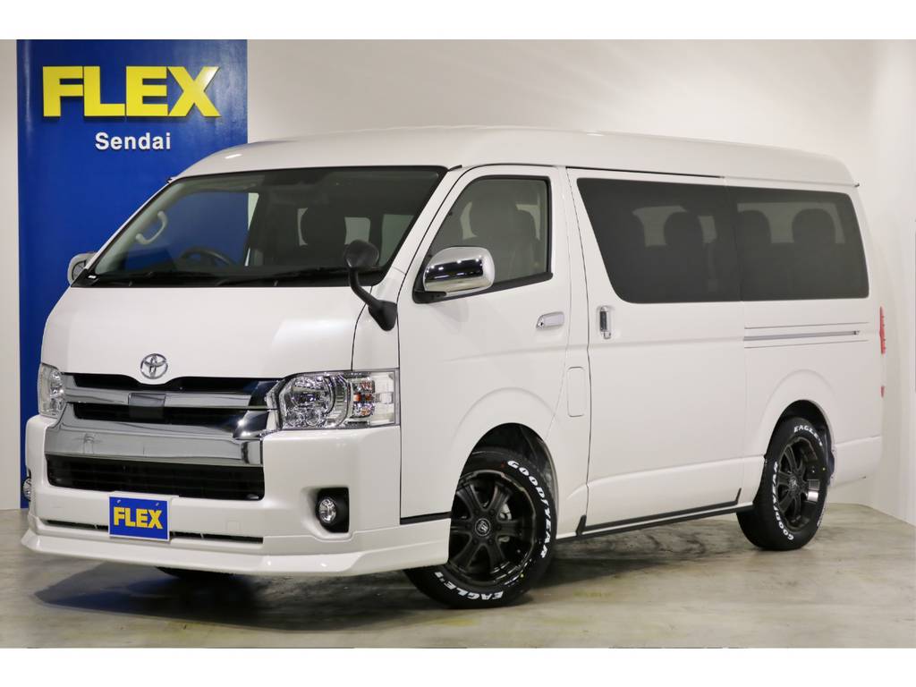 新車　ワゴンＧＬ　４ＷＤ　寒冷地仕様　トヨタ・セーフティ・センス搭載！ＦＬＥＸオリジナル内装架装「アレンジＲ１」！