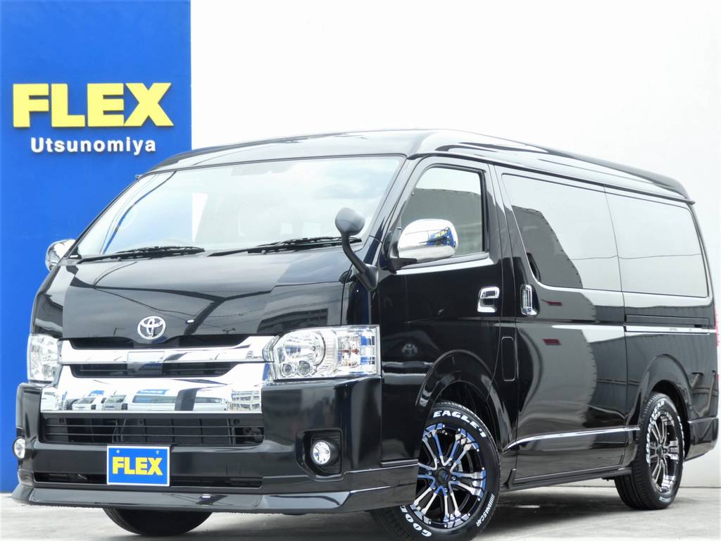 新車ハイエースワゴンＧＬ　４ＷＤ　内装架装アレンジＲ１が完成いたしました！！