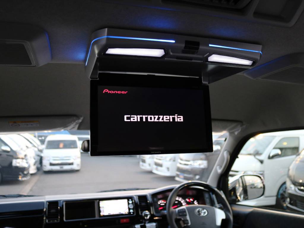 カロッツェリア　１１．６型　フリップダウンモニター！