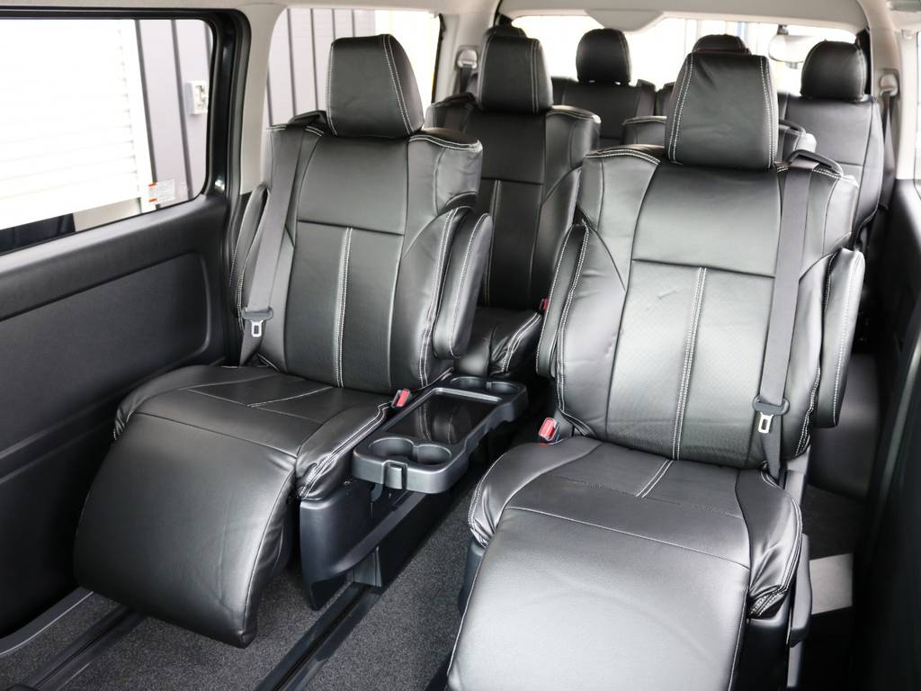 トヨタ車体　特別架装車　【ファインテックツアラー】！オットマン付きキャプテンシート×４脚付き♪