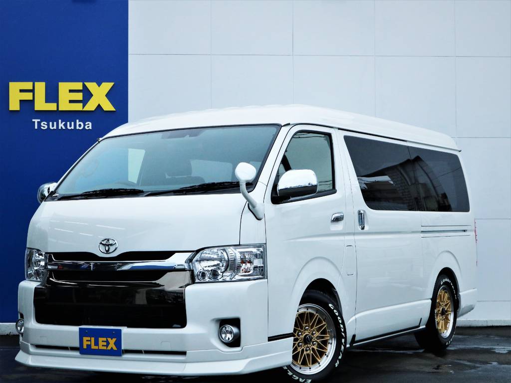 新車未登録ハイエースＶスーパーＧＬ５人乗り４ＷＤガソリン！特別仕様車ダークプライム２、５０周年アニバーサリー！