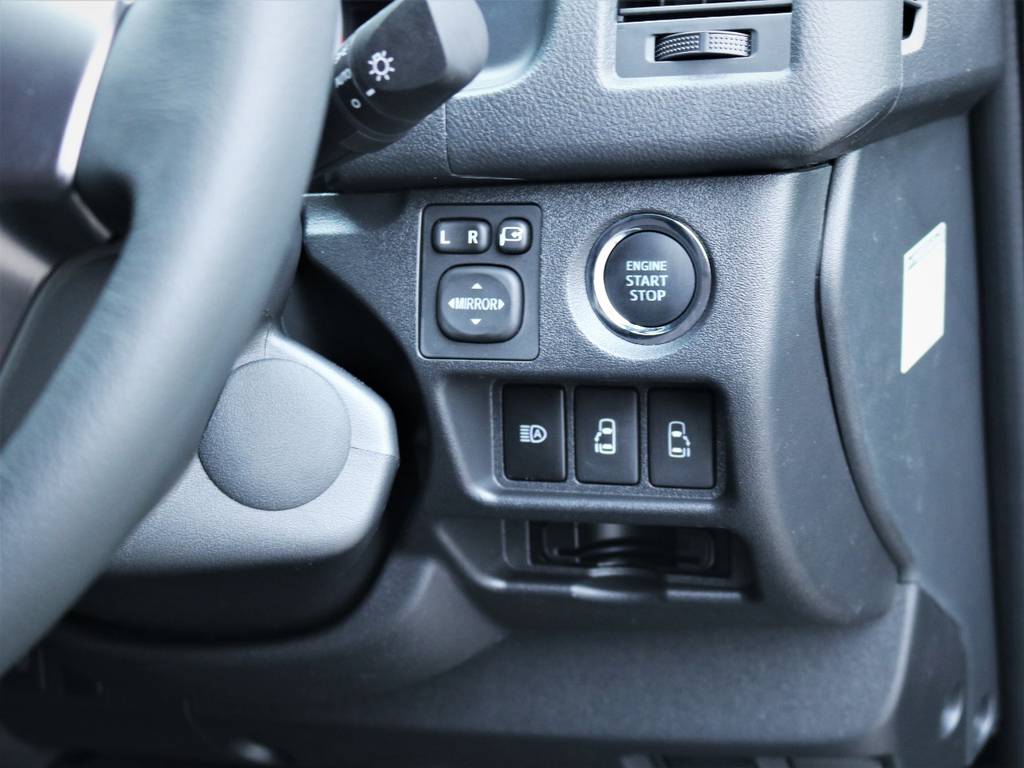 メーカーオプション「プッシュスタート、パワースライドドア」！