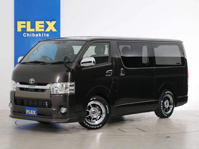 新車未登録　ハイエースバン　Ｓ－ＧＬ　ガソリン２ＷＤ　５０ｔｈアニバーサリー　内装アレンジＶｅｒ４！