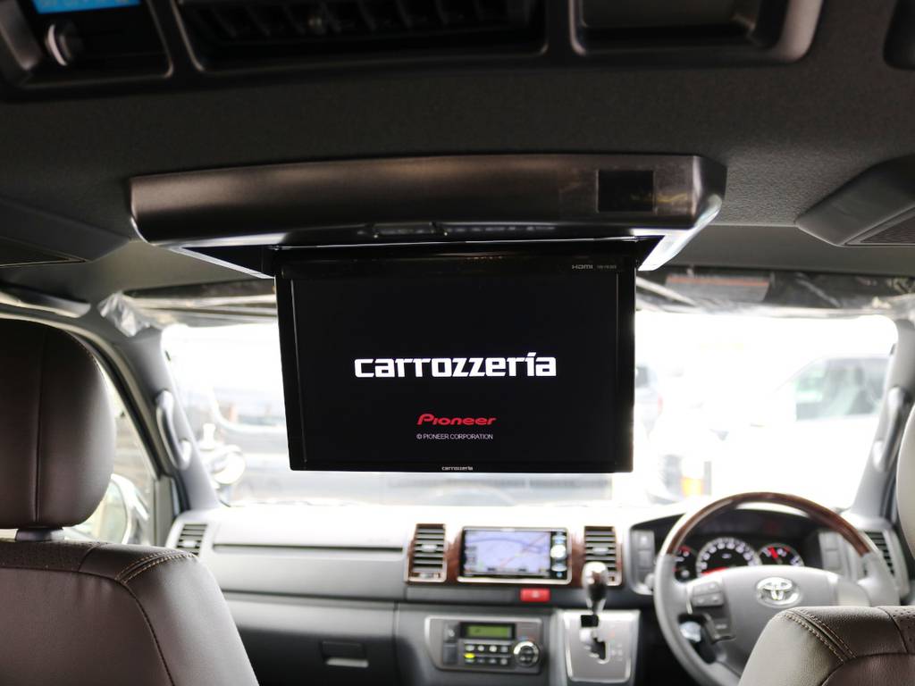 カロッツェリア　１０．２型　後席用フリップダウンモニター♪