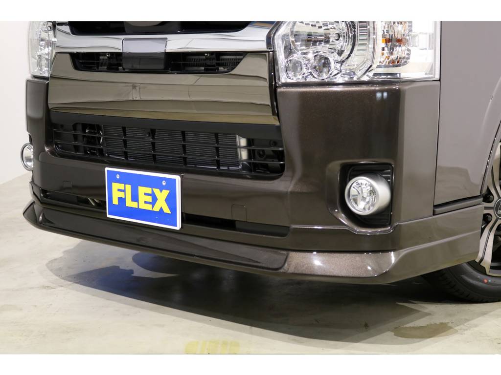 皆様に好評を頂いているＦＬＥＸオリジナルＤｅｌｆｉｎｏ　Ｌｉｎｅフロントスポイラー！