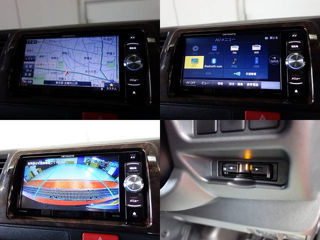 新車ハイエースＶ５０周年特別仕様車床張りナビパッケージ完成しました！！