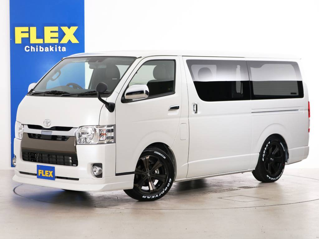 新車未登録　ハイエースバン　Ｓ－ＧＬ　特別仕様車５０ＴＨアニバーサリーリミテッド　ＦＬＥＸオリジナル内装アレンジ【Ｖｅｒ４　５０ＴＨ】！