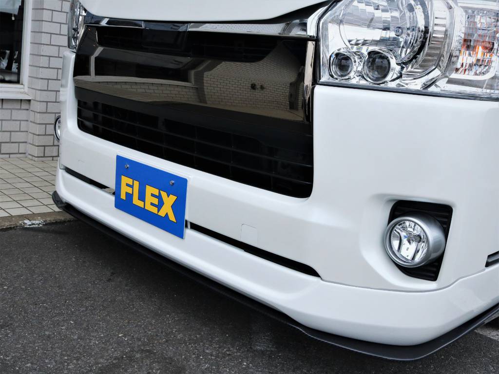 ＣＲＳ製フロントスポイラー、カーボンフリッパー！