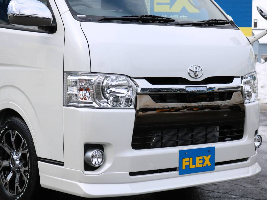 FLEXオリジナルDelfinoLineフロントリップスポイラー！