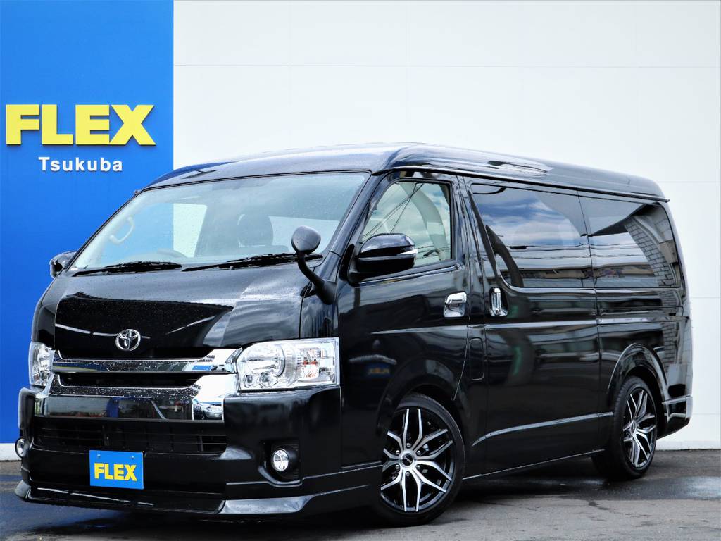 新車未登録ハイエースＷ「ＧＬ」１０人乗り２ＷＤガソリン車！内装ファインテックツアラー！