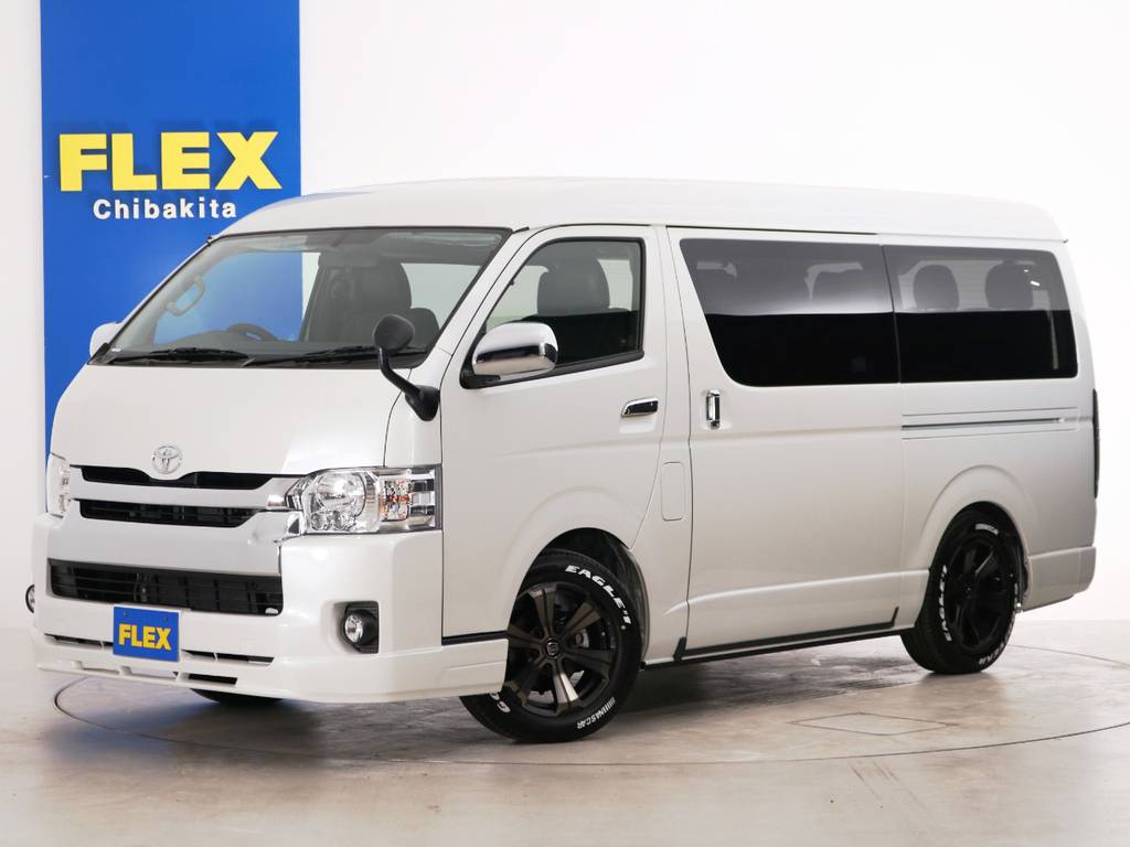 新車未登録　ハイエースワゴンＧＬ　トヨタ車体　特別架装車【ファインテックツアラー】！