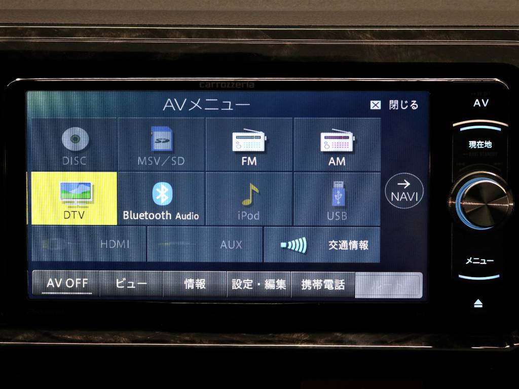ＣＤ／ＤＶＤ再生可能！BluetoothMusic！
