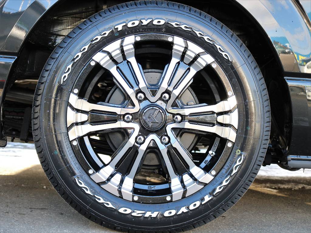 ナイトロパワー クロスクロウ17inアルミホイール