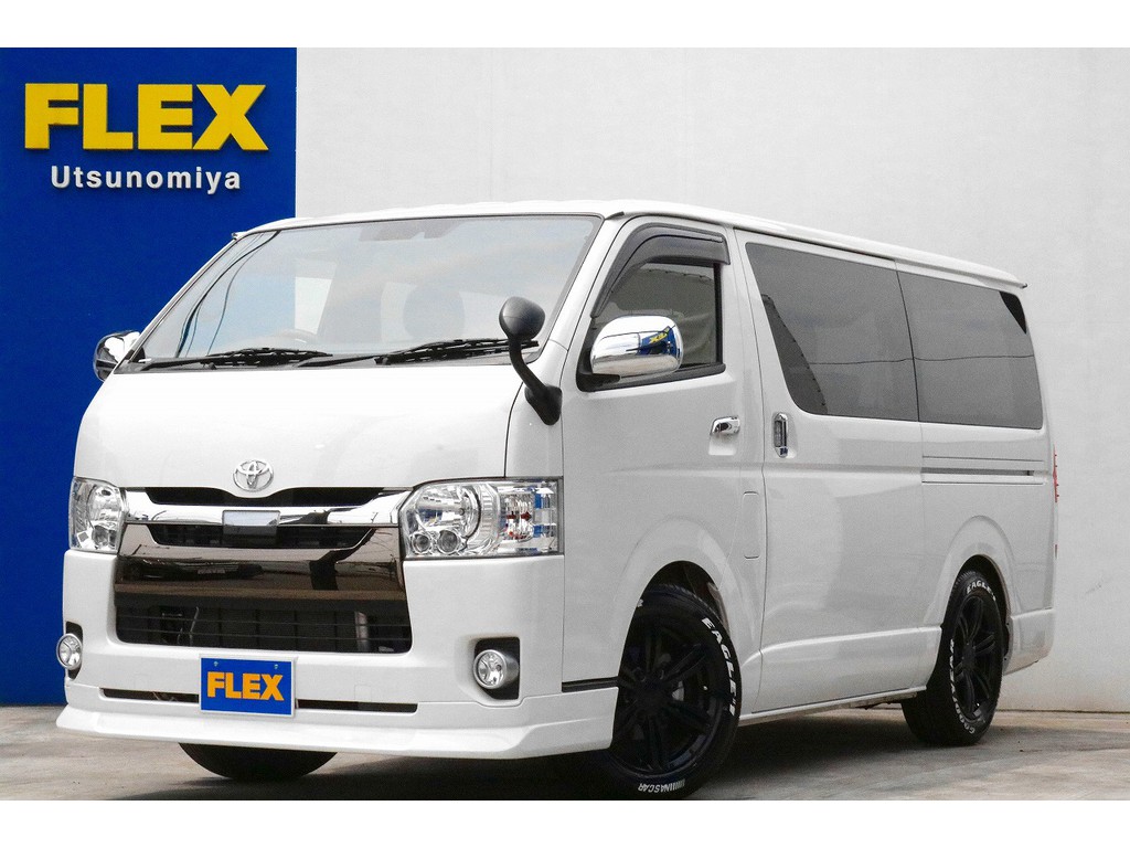 Ｈ３１年式ハイエースバン　ＴＳＳ付きディーゼル２ＷＤ高年式低走行の車両が完成いたしました！！