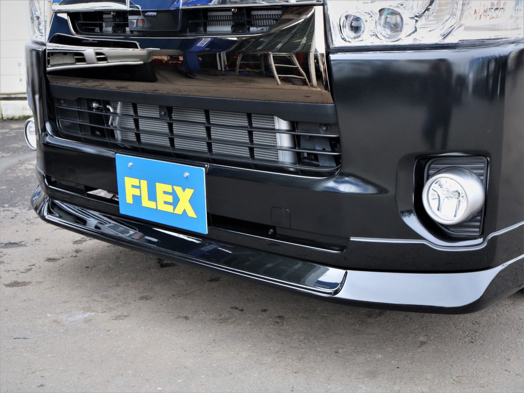 ＦＬＥＸオリジナルデルフィーノラインフロントスポイラー！