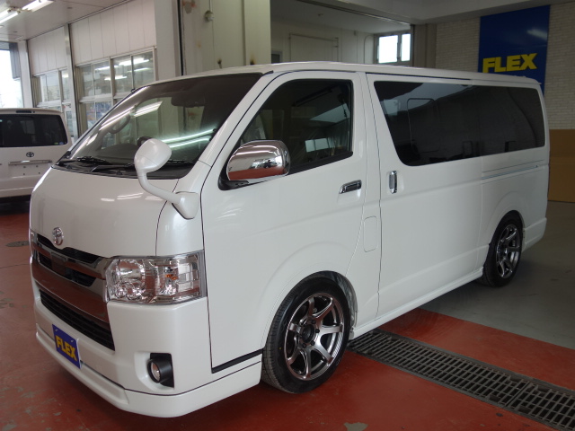 新車ダークプライムⅡ２８００ディーゼルバックナインフルカスタム車両完成致しました！！