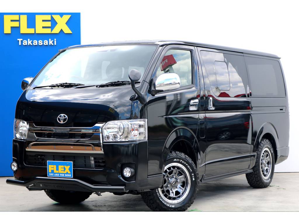 新車 ハイエース スーパーＧＬ ２８００ＤＴ ４ＷＤ ワイルドカスタム