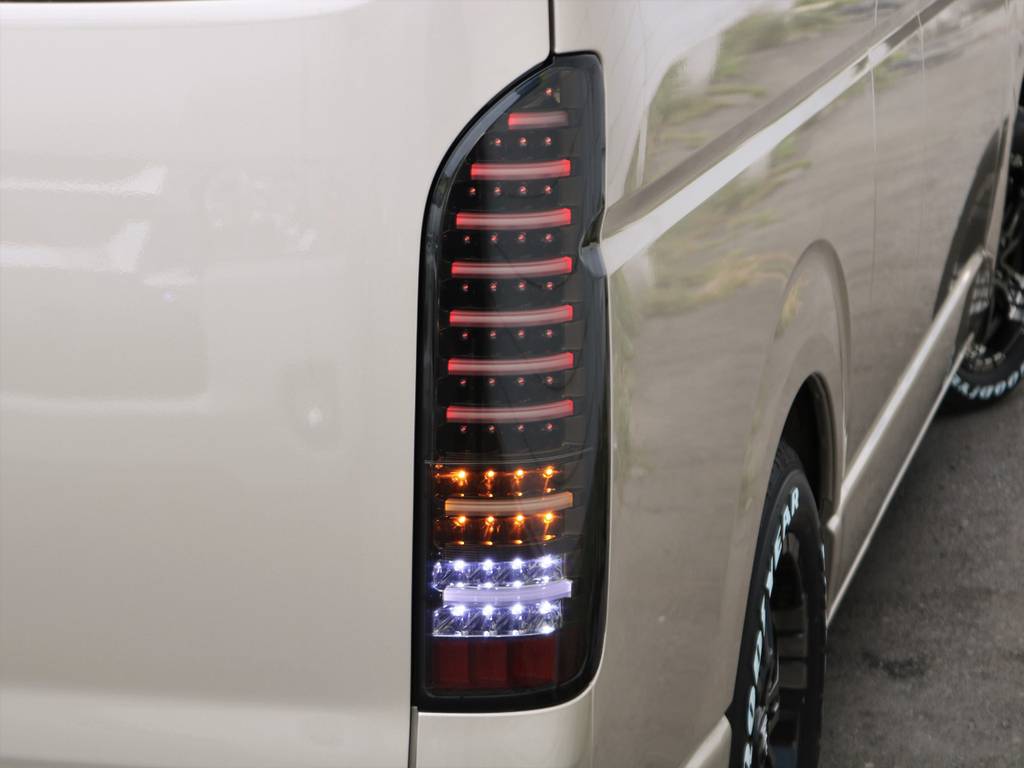 テールランプもLEDに交換済みです♪