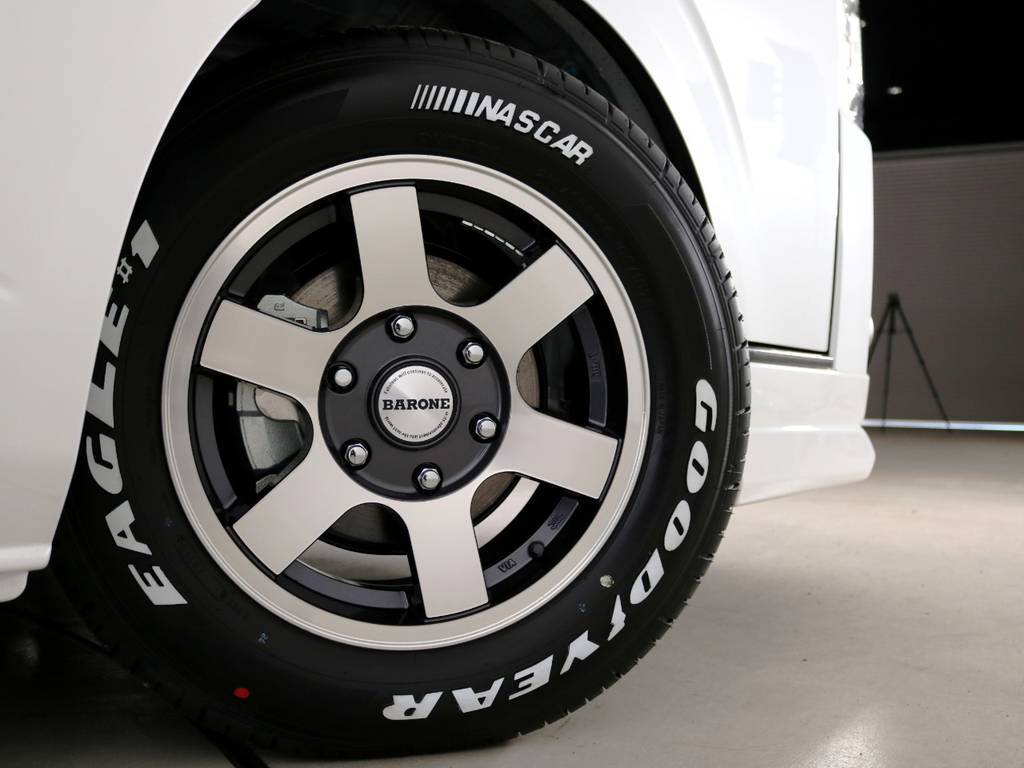 ファブレス　ＢＡＲＯＮＥ　ＭＣ－６　１６インチアルミホイール！