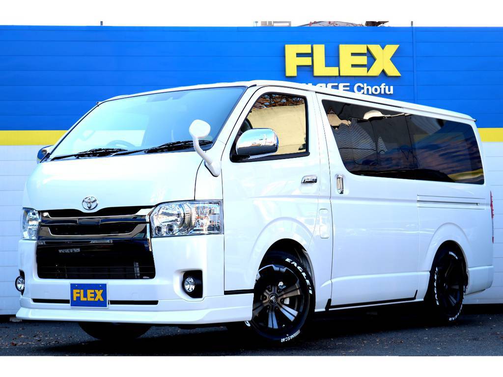 ハイエース調布店０４２４－４０－１１９１までお問合せください！新車ハイエースＶ特別仕様車ダークⅡディーゼルターボ４ＷＤ！