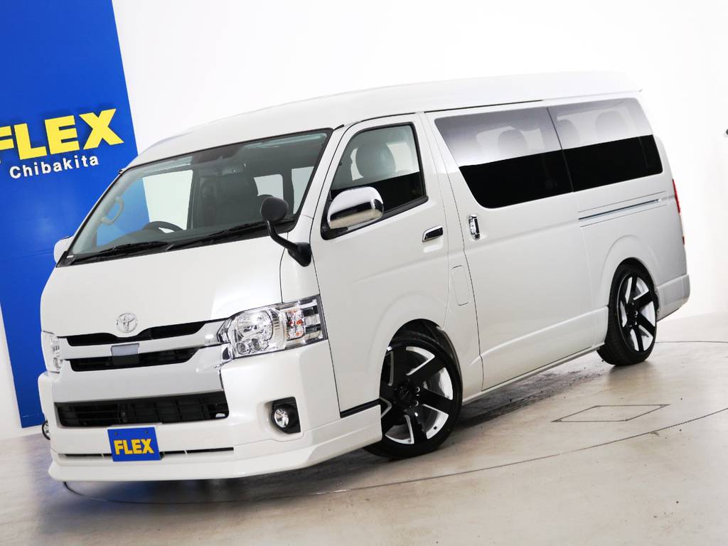 新車未登録　ハイエースワゴンＧＬ　ガソリン２ＷＤ　１０人乗り３ナンバー登録　内装アレンジ【アレンジＡ－Ｓ】！！