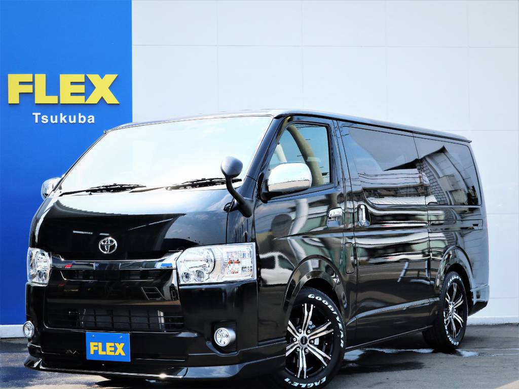 新車未登録ハイエースＶスーパーＧＬ５人乗り２ＷＤガソリン車！特別仕様車ダークプライム２、５０周年アニバーサリー！