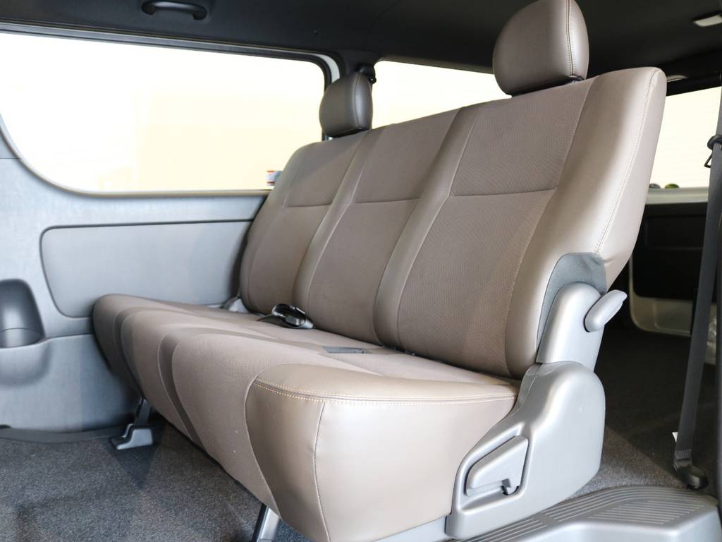 2ndシートもハーフレザー！
