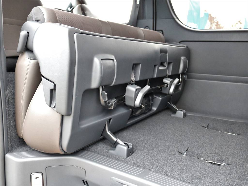 2ndシートは折り畳み可能です！