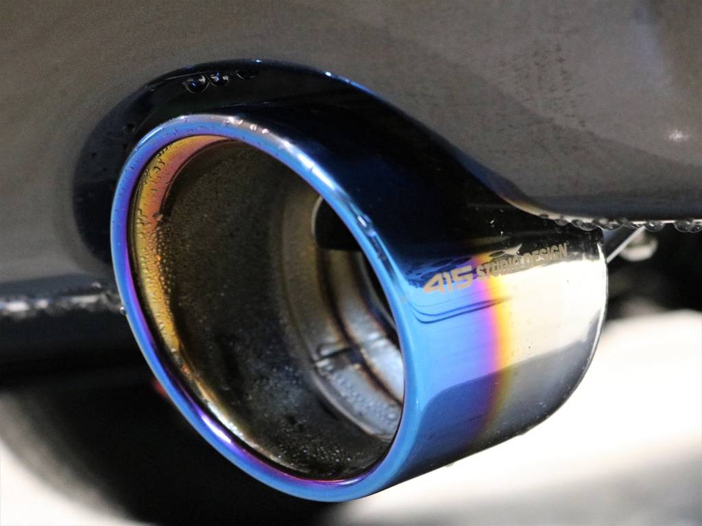 左右出しヒートルージュマフラ－カッター！