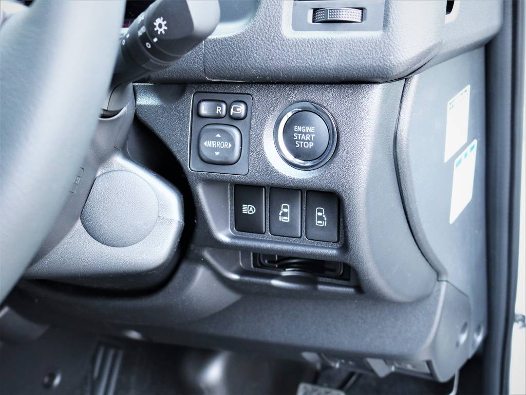 メーカーオプション「プッシュスタート、パワースライドドア」！
