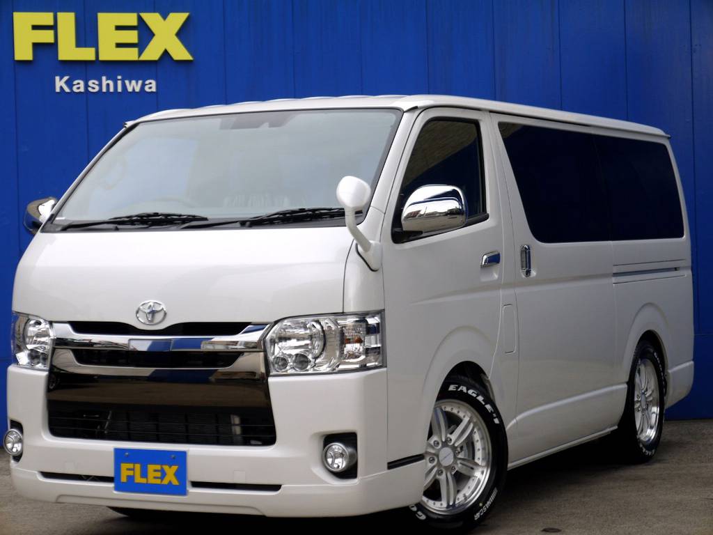 新車ハイエース スーパーＧＬ ５０ＴＨアニバーサリーリミテッド パールナビパッケージが入庫しました！！