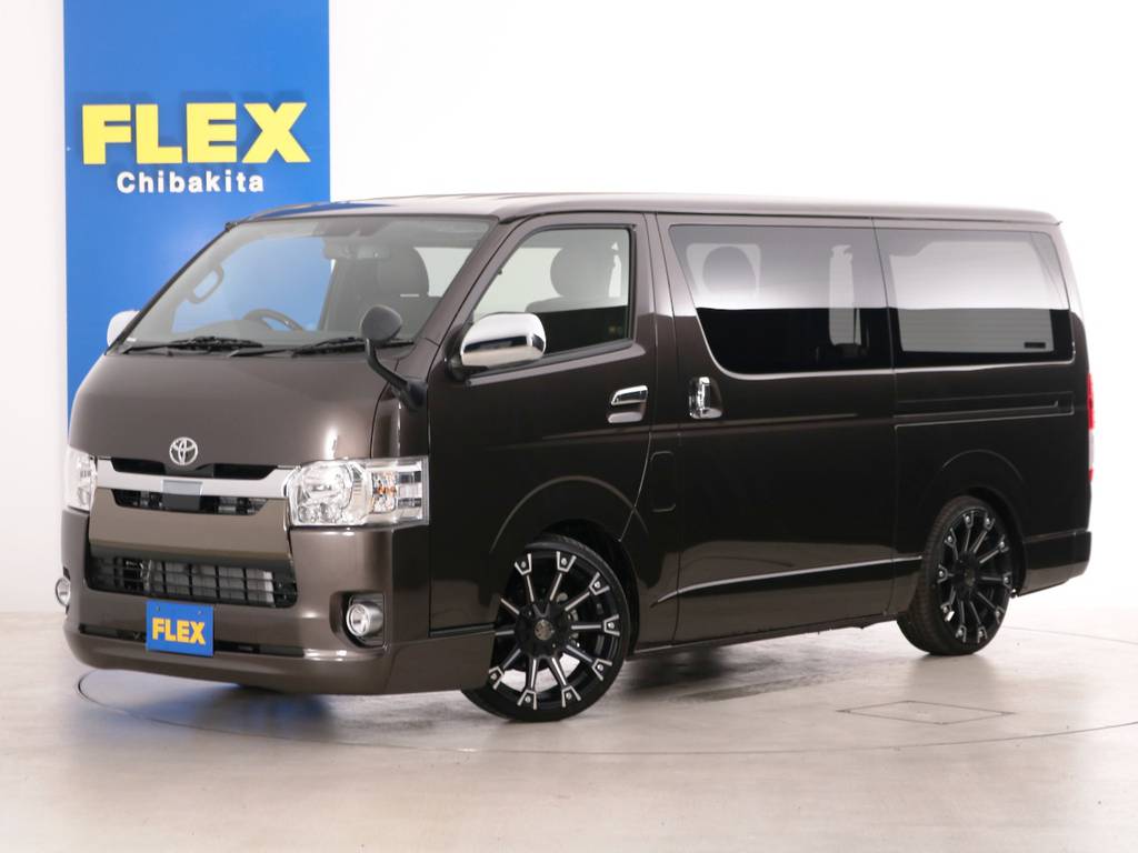 新車未登録　ハイエースバン　Ｓ－ＧＬ　５０ＴＨアニバーサリーリミテッド　ＦＬＥＸオリジナル内装アレンジ【Ｖｅｒ４　５０ＴＨ】！