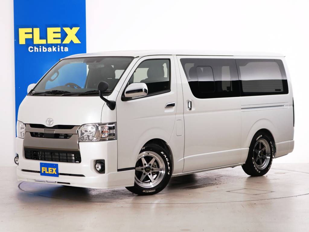 新車未登録　ハイエースバン　Ｓ－ＧＬ　ＤＰⅡ　ＦＬＥＸオリジナル内装アレンジ【Ｖｅｒ４】！