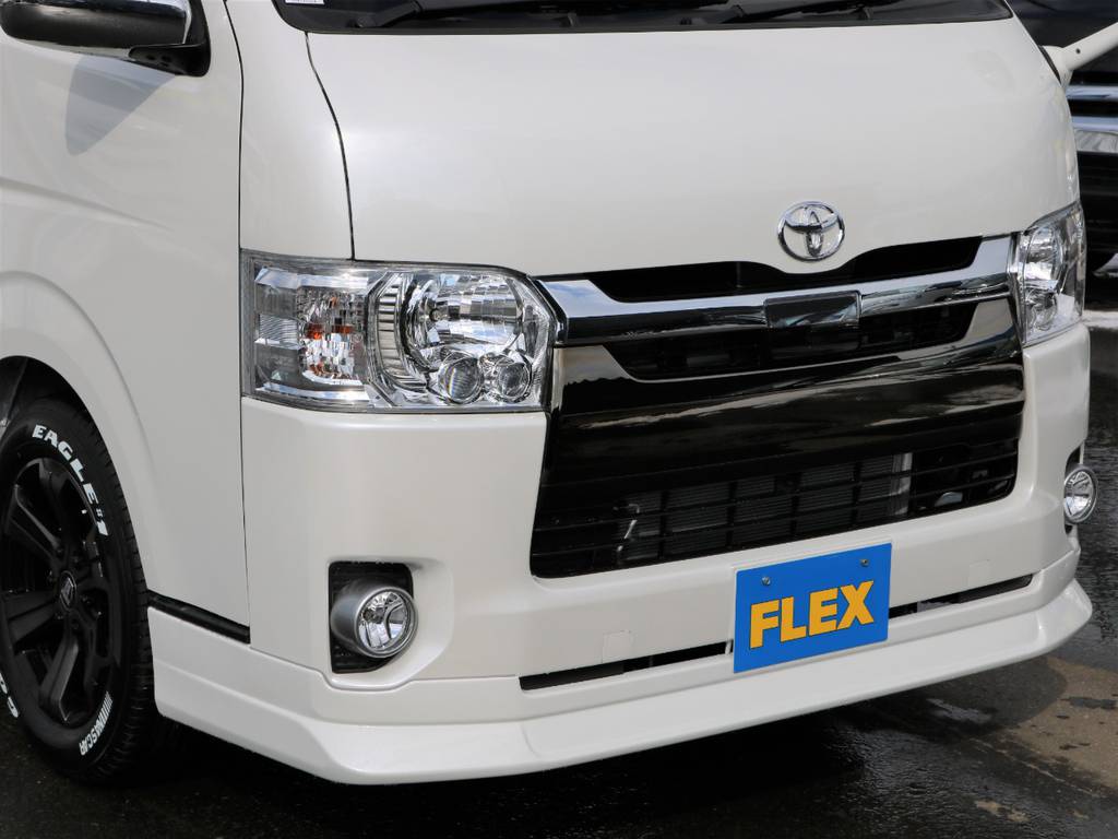 FLEXオリジナル DelfinoLineフロントリップスポイラー！