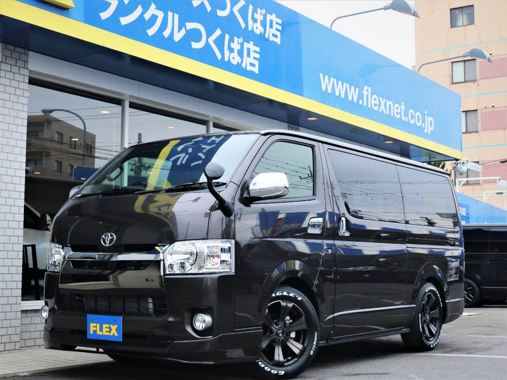 新車未登録ハイエースVスーパーＧＬ５人乗りディーゼル４ＷＤ！特別仕様車ダークプライム２、５０周年アニバーサリー！