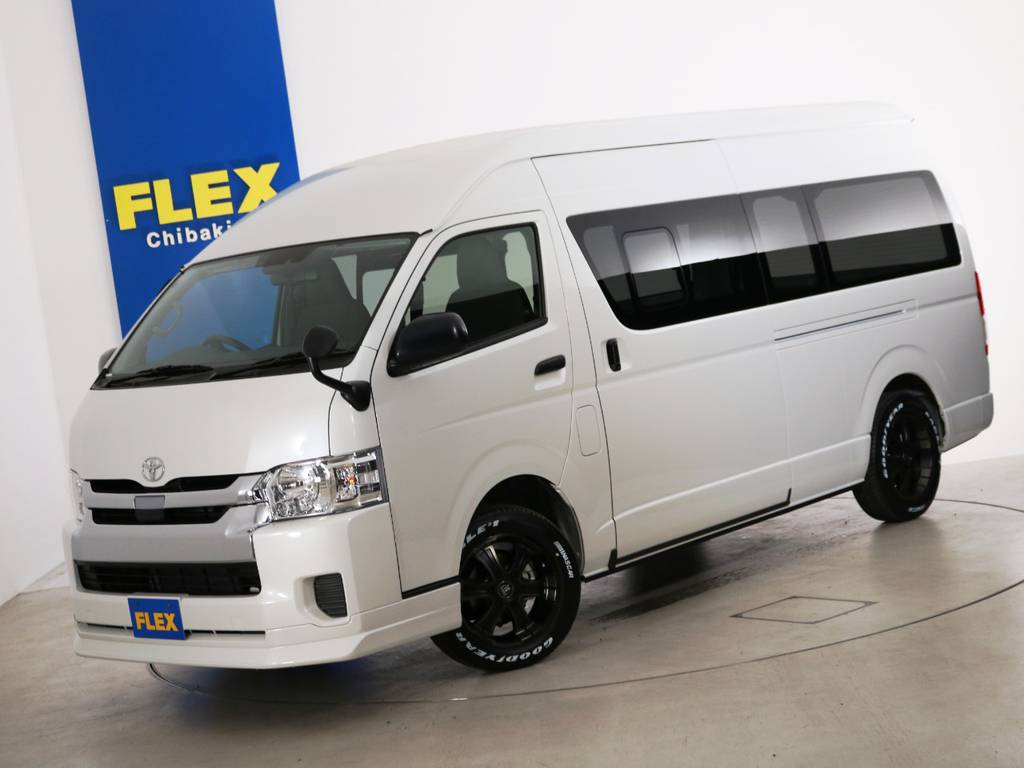新車未登録　ハイエースバン　ＤＸ　スーパーロング　ＧＬパッケージ　ディーゼルターボ４ＷＤ　５人乗り１ナンバー登録　寒冷地仕様♪