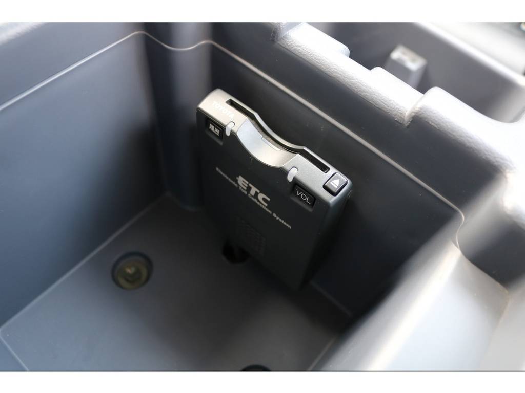 あると便利なＥＴＣ車載器もついております！