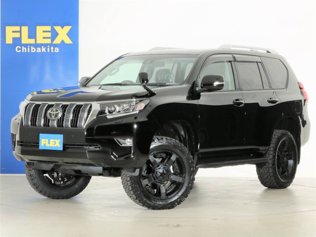 新車１５０プラドTX５人乗りブラック新入庫です☆