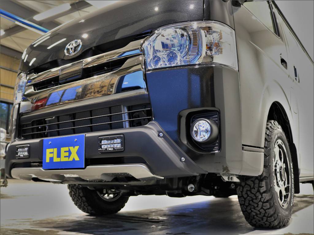 TOYOTA純正TRDフロントリップスポイラー装着！