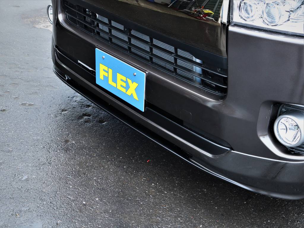 ＦＬＥＸオリジナルフロントスポイラー！