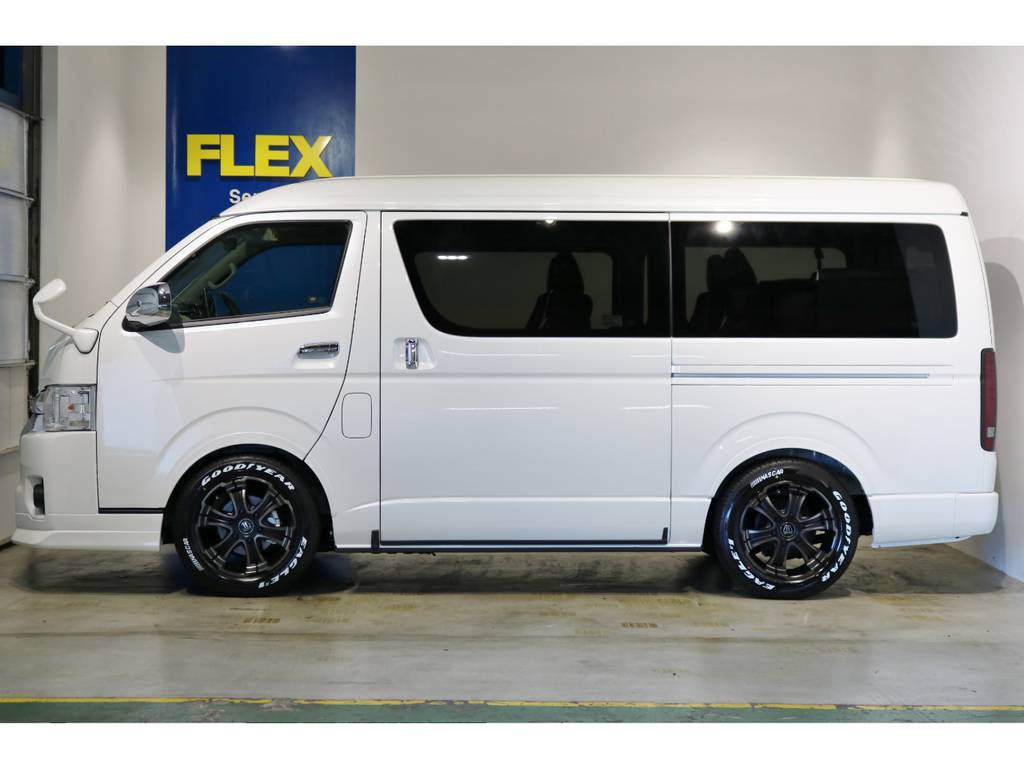 ＦＬＥＸオリジナルフェンダーを装着で見た目もバッチリです！