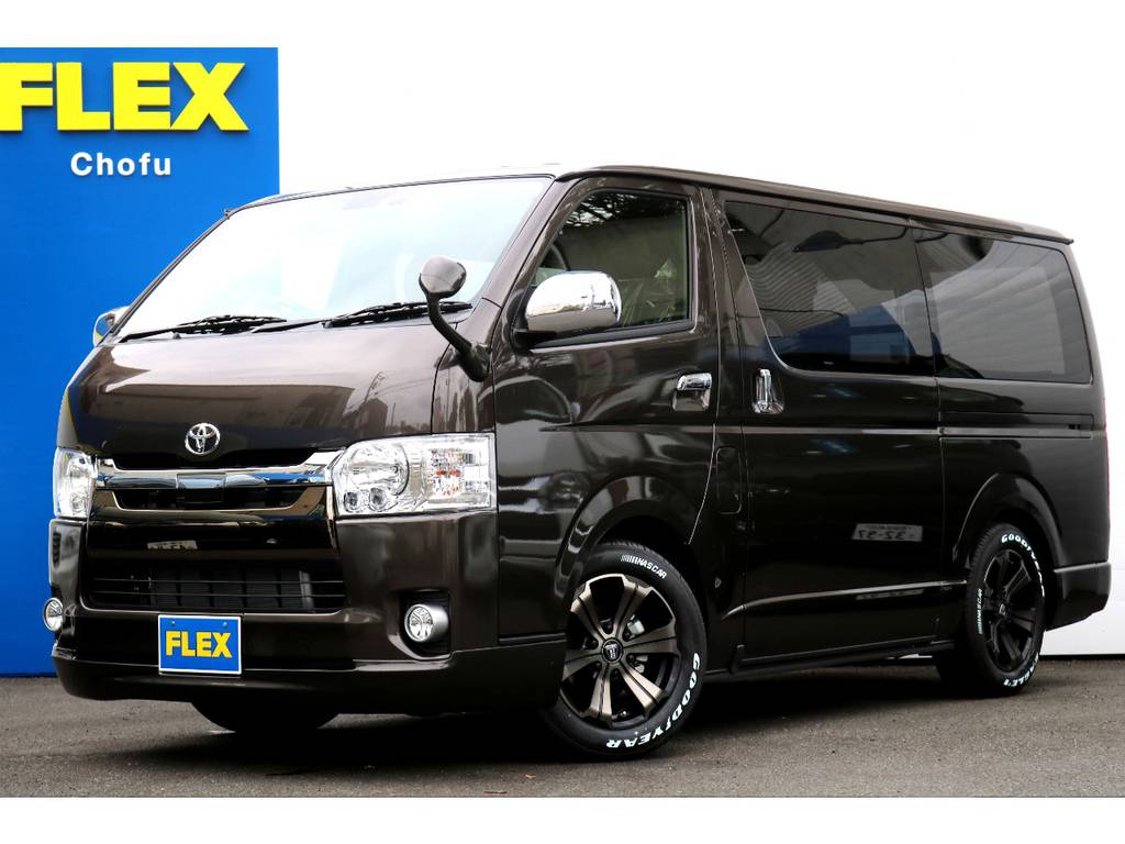ハイエース調布店０４２４－４０－１１９１までお問い合わせください！新車ハイエースV５０ｔｈ限定車！４ＷＤディーゼルターボ！ナビ＆ベットＰＫ！