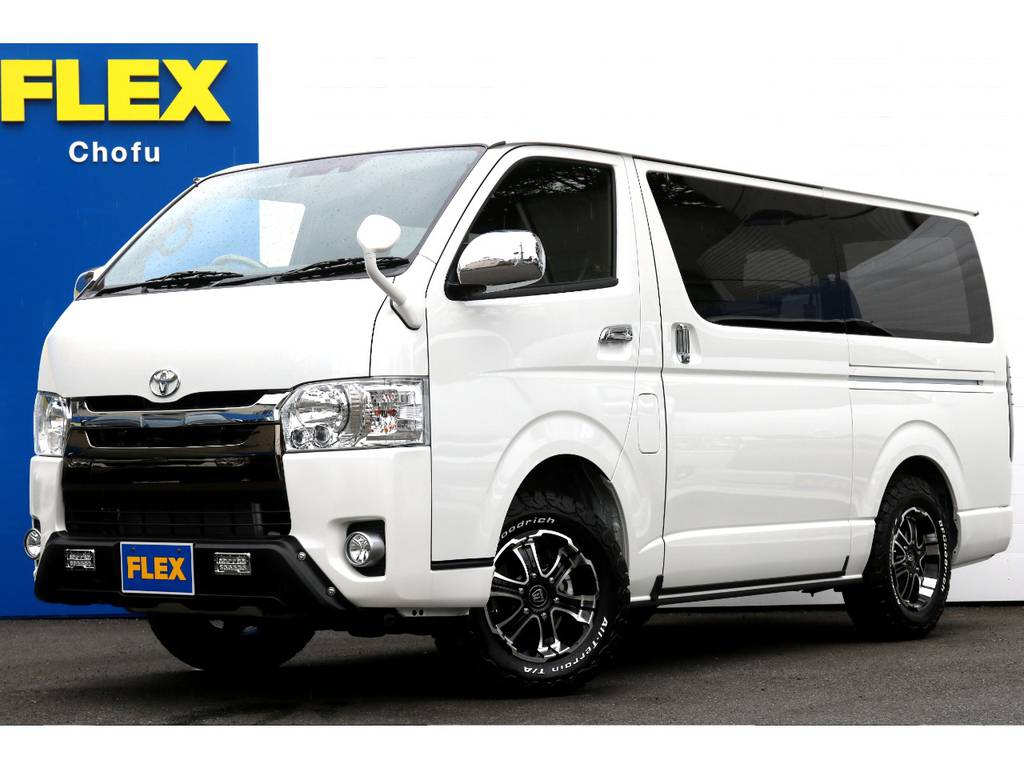 ハイエース調布店０４２４－４０－１１９１までお問い合わせください！新車ハイエースＶスーパーＧＬ２８００ｃｃディーゼルターボ！４ＷＤ車！寒冷地仕様！