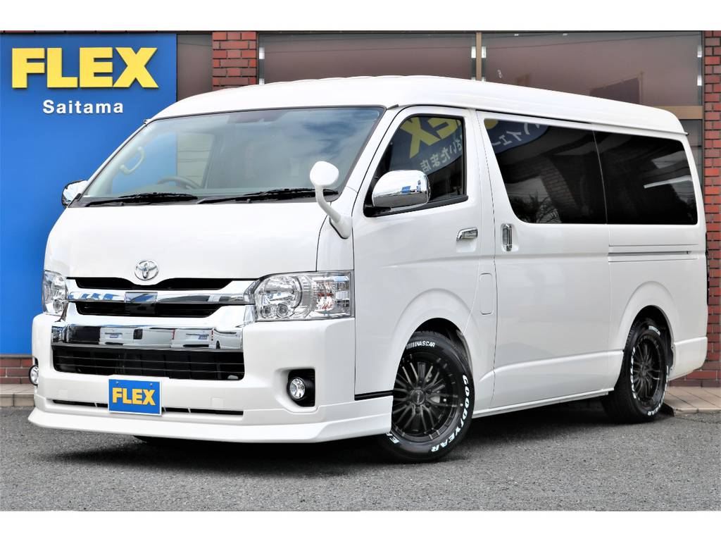 新車ハイエースワゴンＧＬナビパッケージ完成です♪