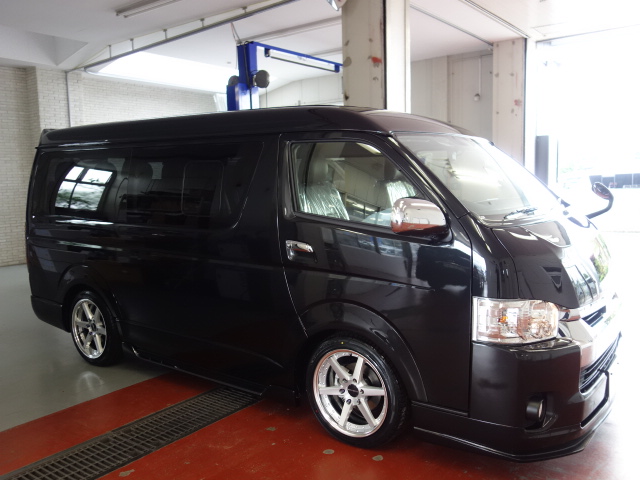 新車ワゴンＧＬ４１５コブラフルエアロコンプリートトリプルナビパッケージ完成致しました！！