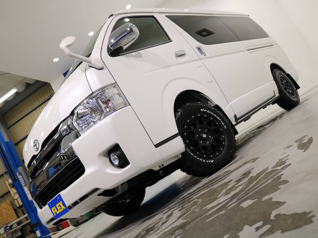 新車ハイエースワゴンGL4WD寒冷地仕様車オフロードパッケージ！
