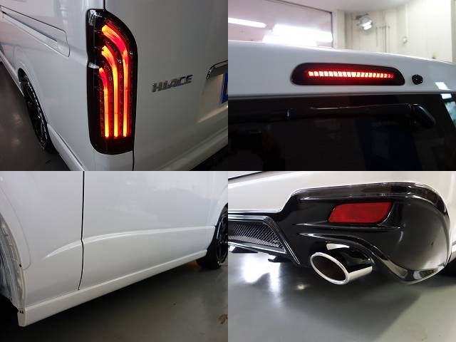 新車ハイエースＶ５０周年特別仕様車ＥＳＳＥＸフルエアロＫＩＴコンプリートカー入庫致しました！！