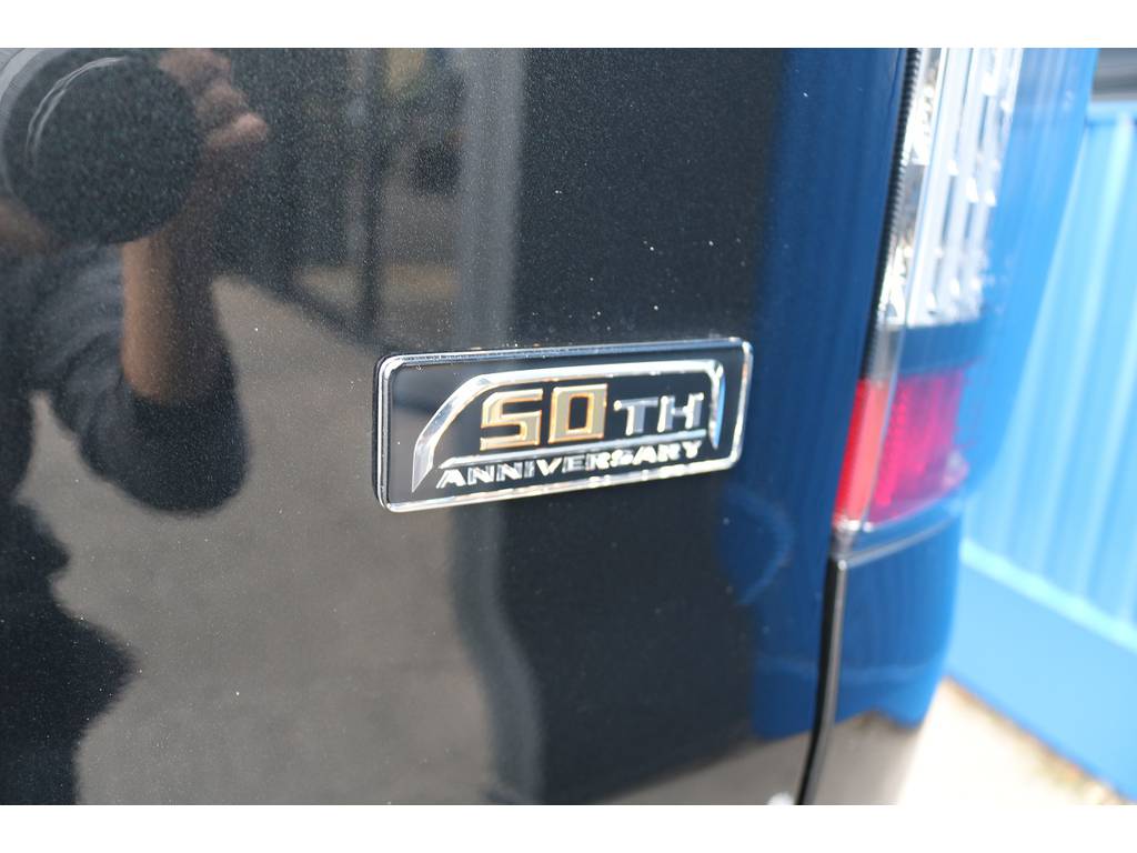 ５０ＴＨアニバーサリー専用エンブレム！
