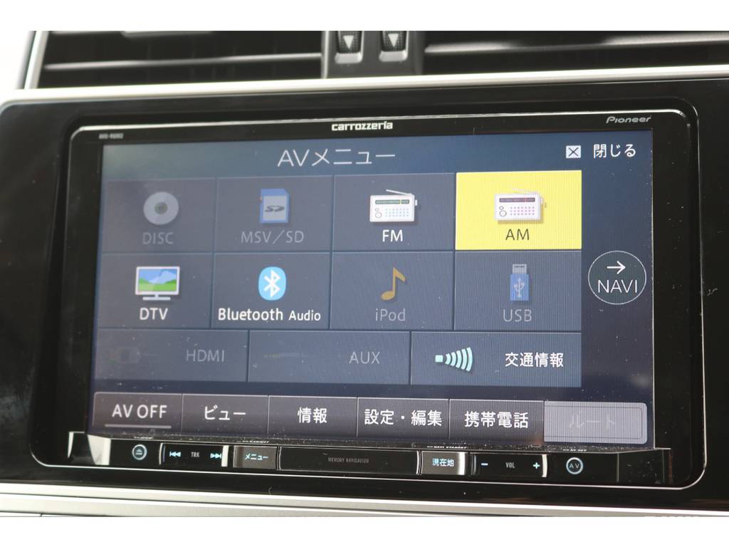 カロッェリア９インチナビ☆Bluetooth対応☆