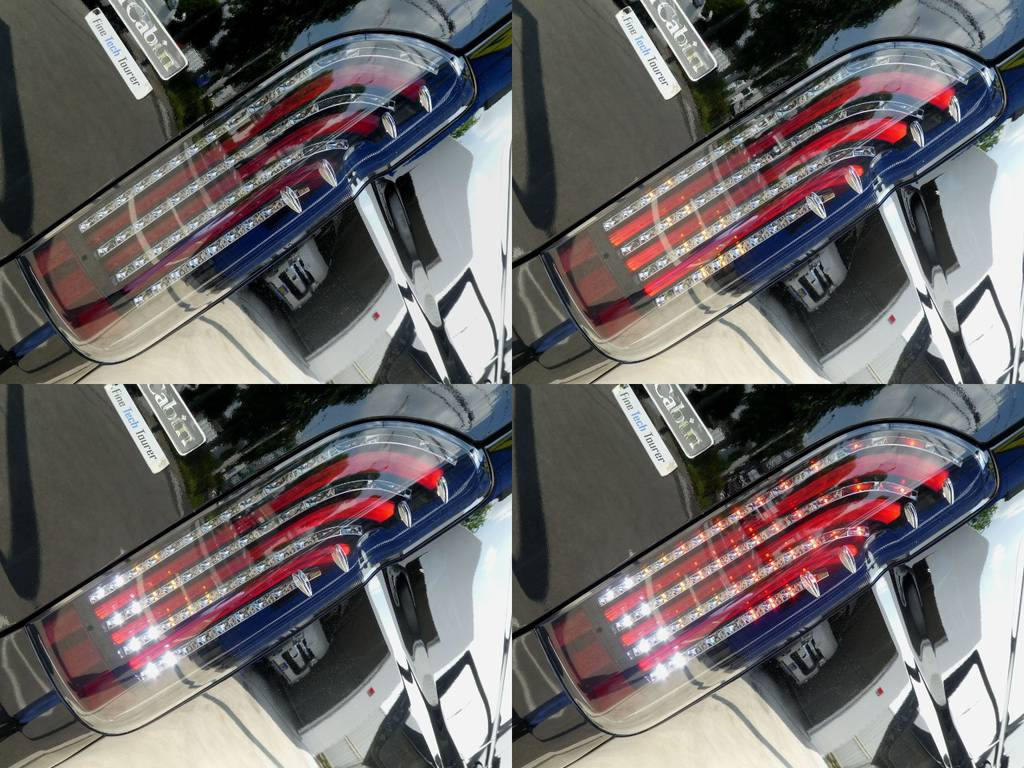 煌き赤ＬＥＤテールランプは見る者を魅了します！！